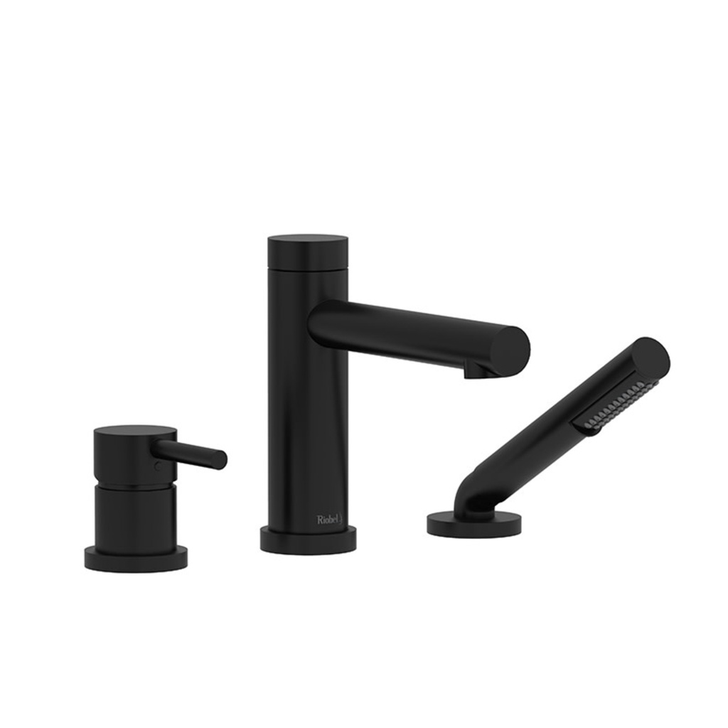 Finition robinet de bain gs 3mcx noir mat