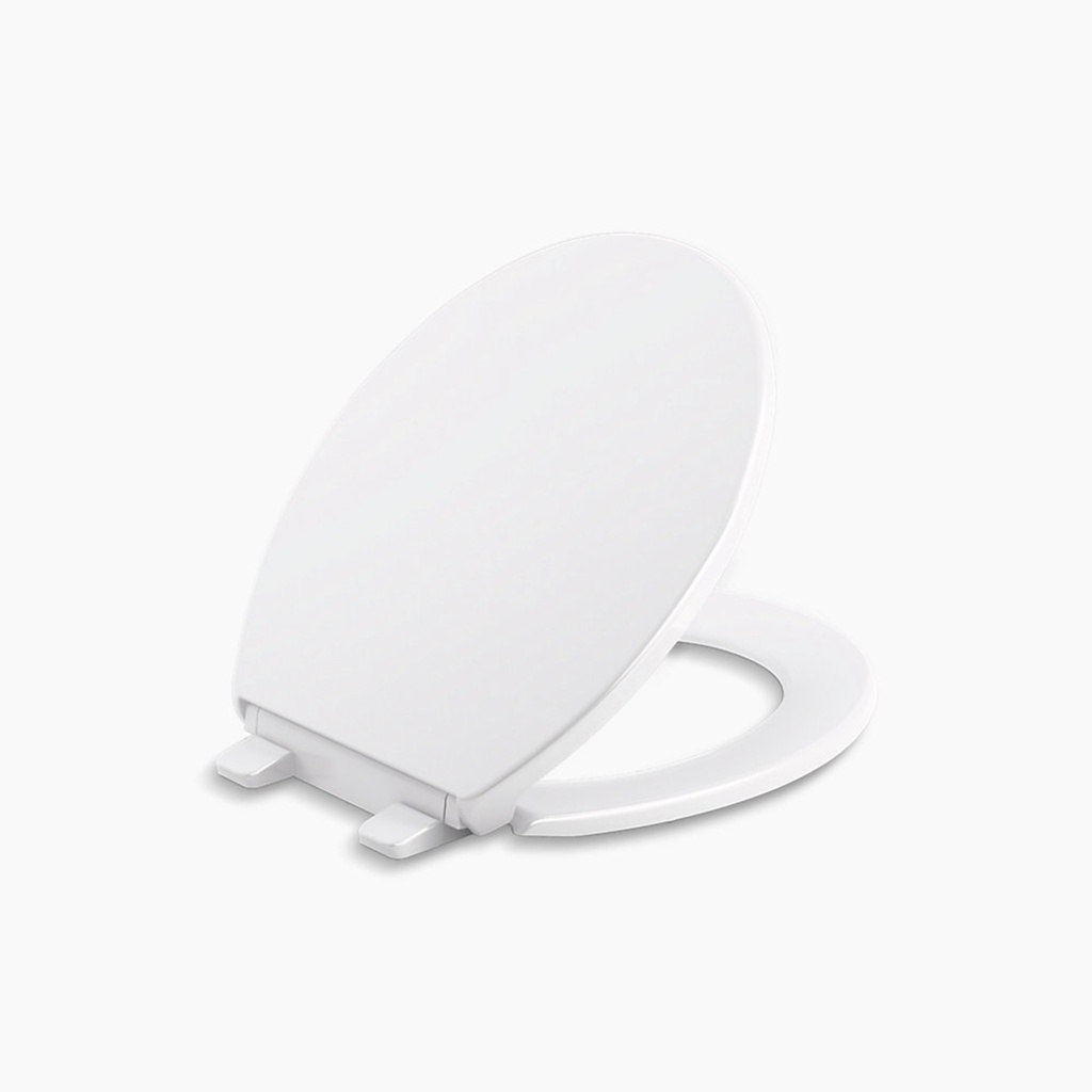 [1KO-K-4775-0] Siège de toilette brevia q2 rond blanc