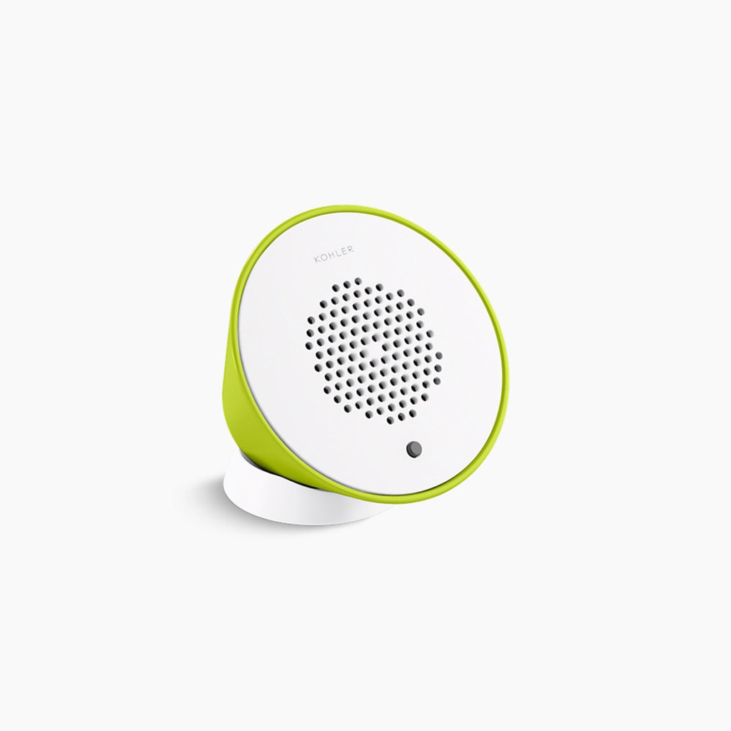 [1KO-K-9246-FGN] Discontinué - Haut parleur sans fil rechargeable pour tête de douche moxie vert chartreuse