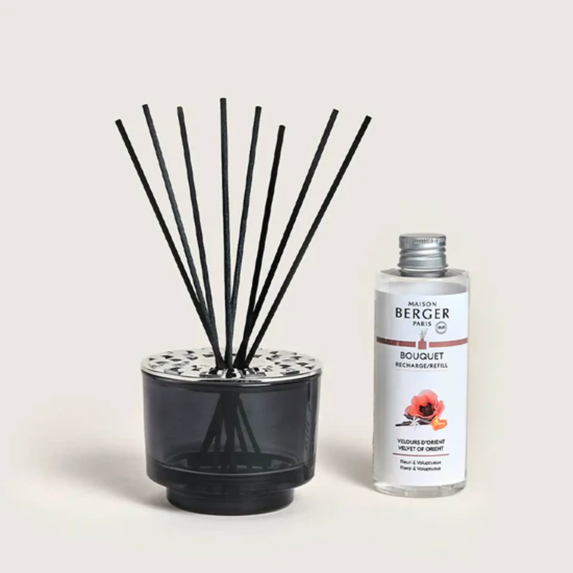 [5lp-107712] Bouquet parfumé variation gris