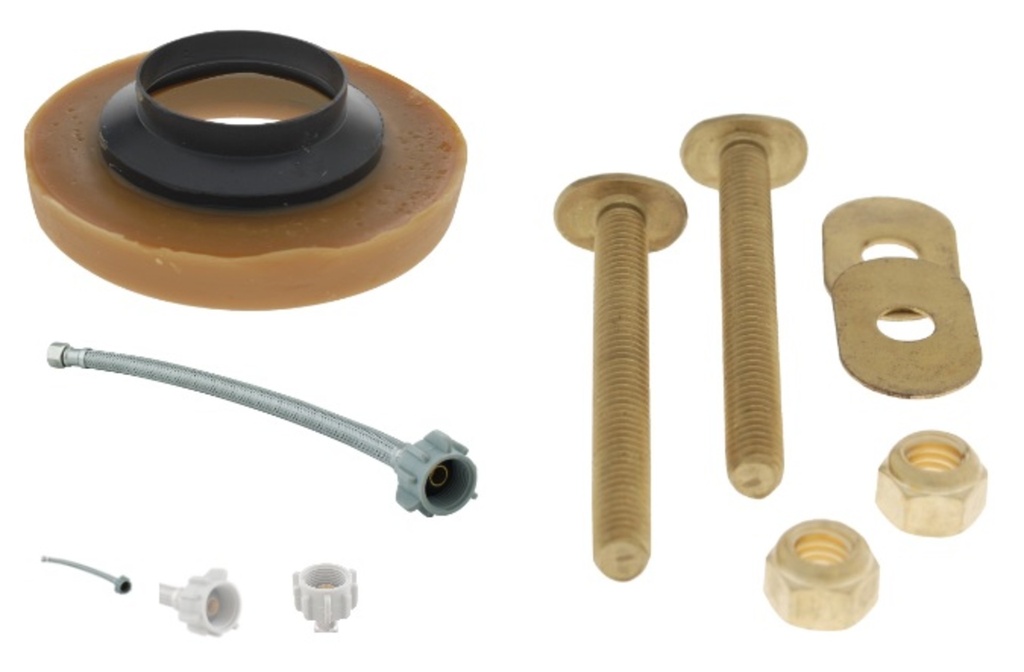 [1LB-KIT] Kit d'installation de toilette