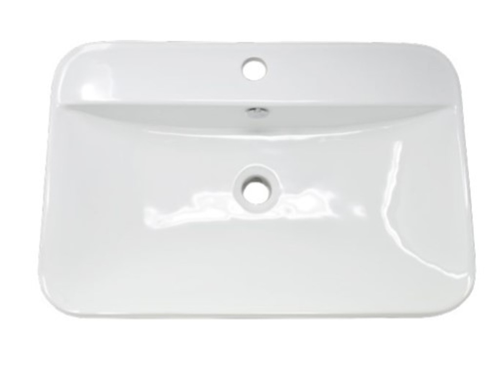 Lavabo encastré avec plage elite avec trop plein 19 3/4 x 16 x 1 po