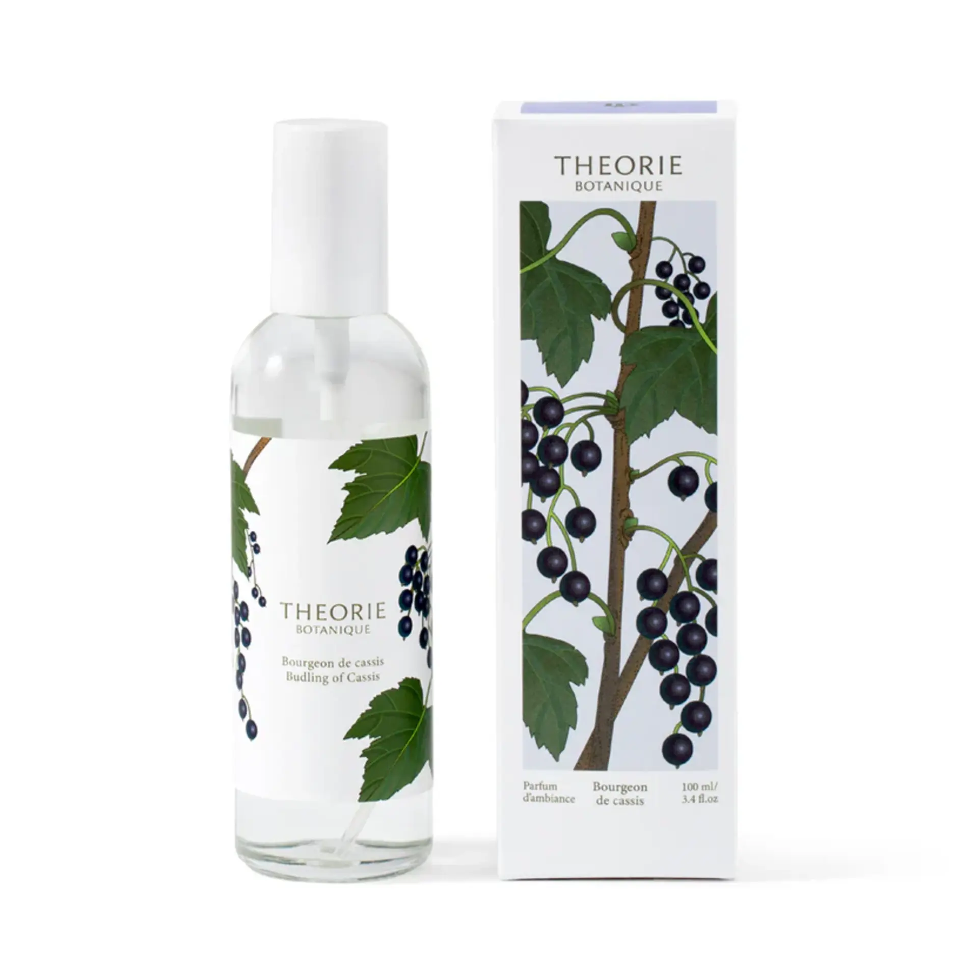 Parfum d'ambiance 100 ml bourgeon de cassis