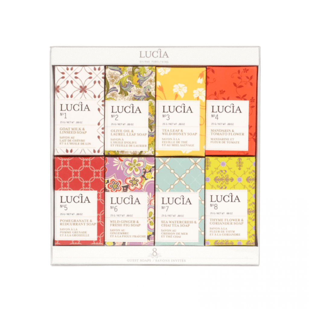 [8lu-l-mix] Assortiment de savons d`invité Lucia