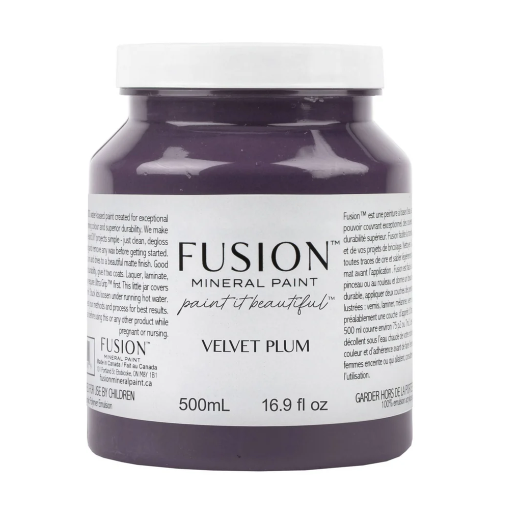 Peinture minérale fusion 500ml couleur 97 velvet plum