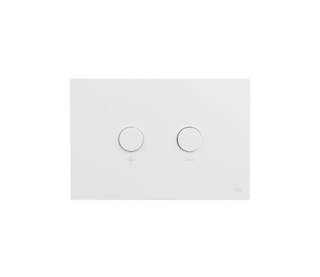 Clenche de toilette murale blink blanc mat