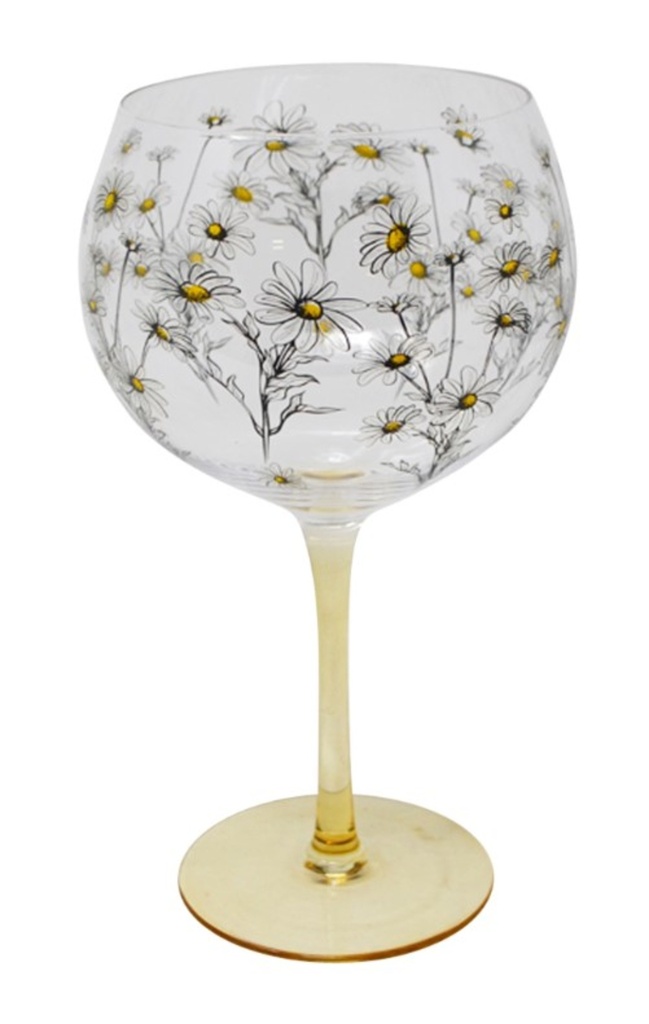 Verre avec pied 23 oz marguerite 11 x 11 x 20 cm