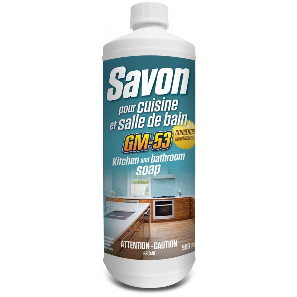 Savon pour cuisine et salle de bain concentré 909ml