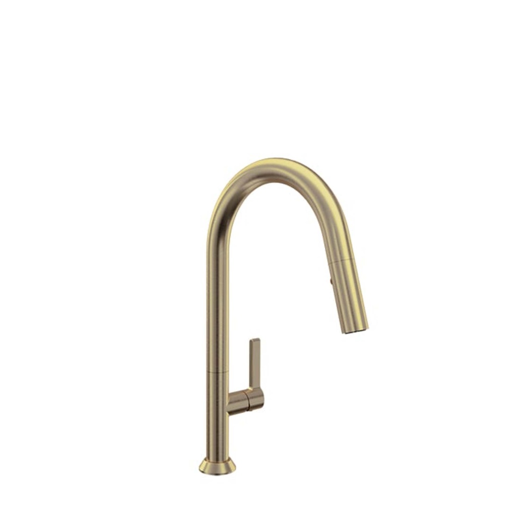 [1JL-CUI-9340-02L-MM] Robinet de cuisine arte-h16 or ambre
