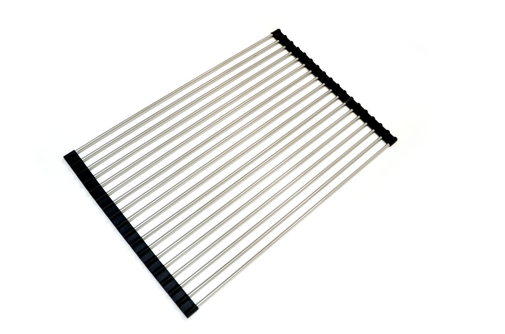 Tapis d'évier en tiges inox