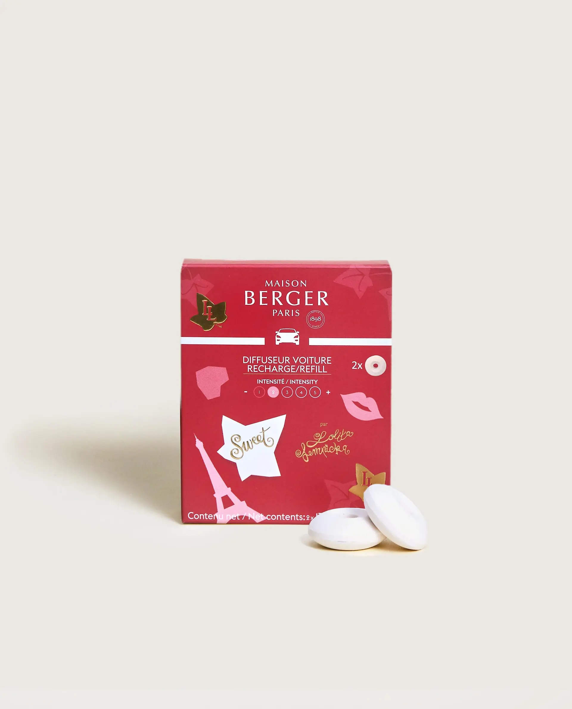 Recharge pour diffuseur voiture lolita sweet  berger