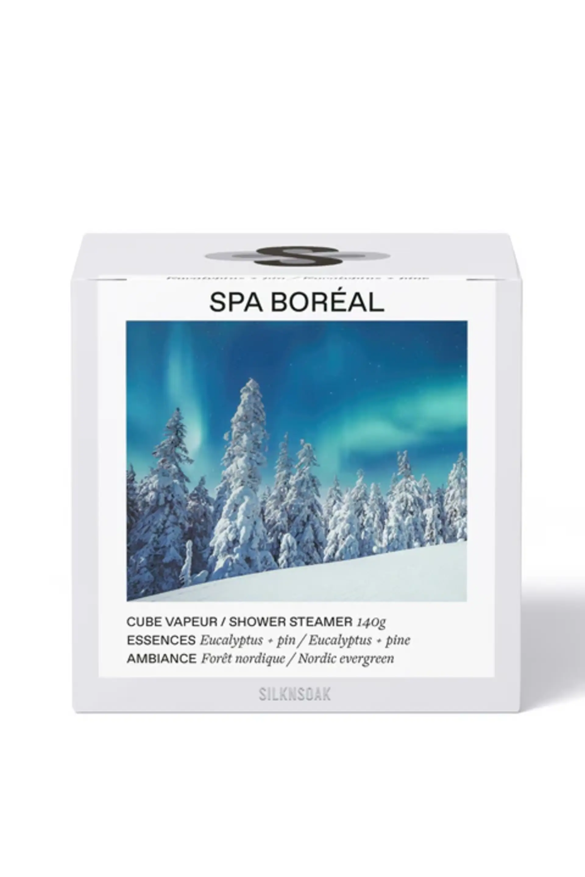 Spa boreal cube vapeur 140g.