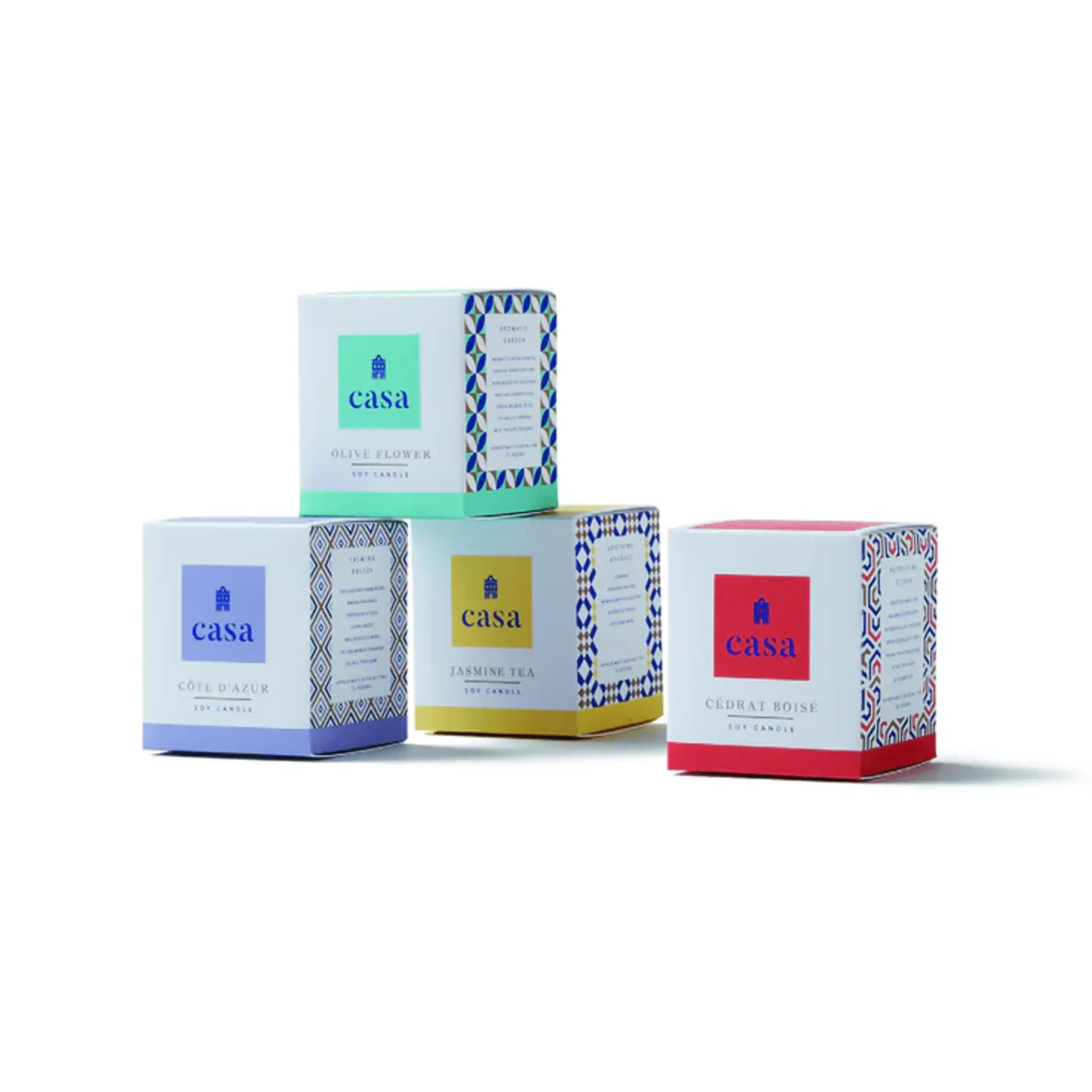 [8CASA-LVMIX] coffret de chandelle 4x 15 heures