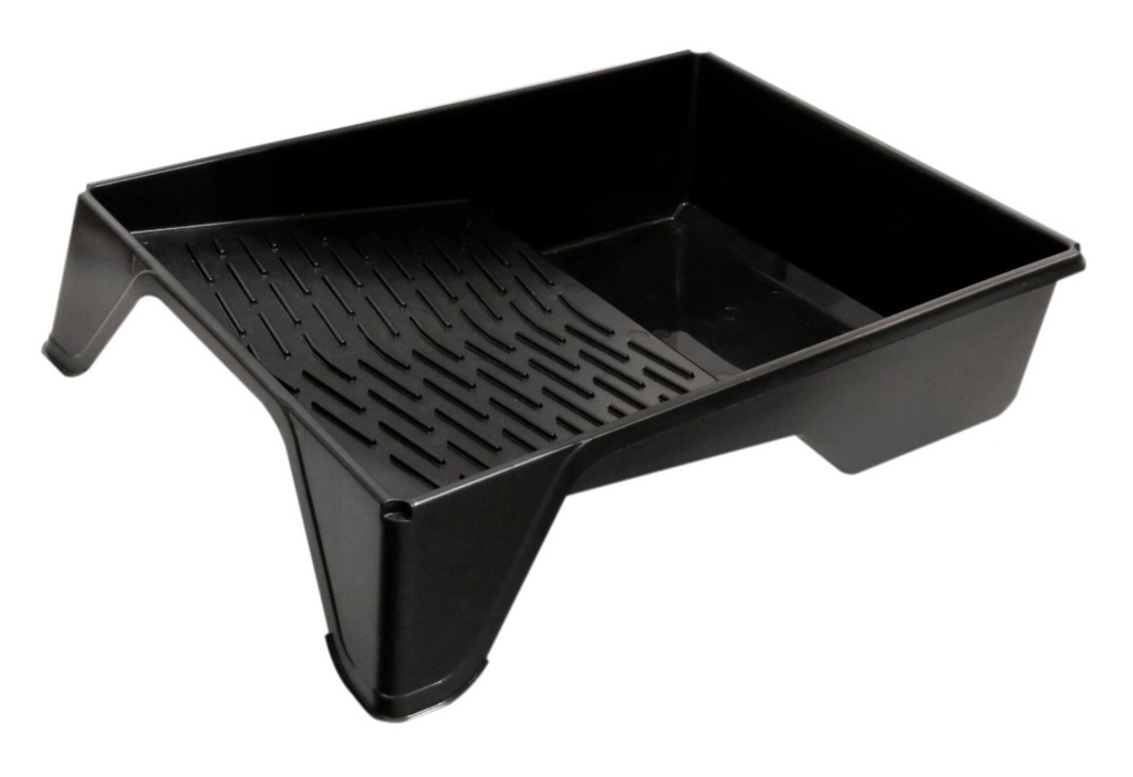 Bac à peinture T-3 9 1/2po en plastique noir