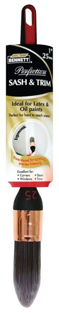 Pinceau perfection rond 1po en nylon/polyester