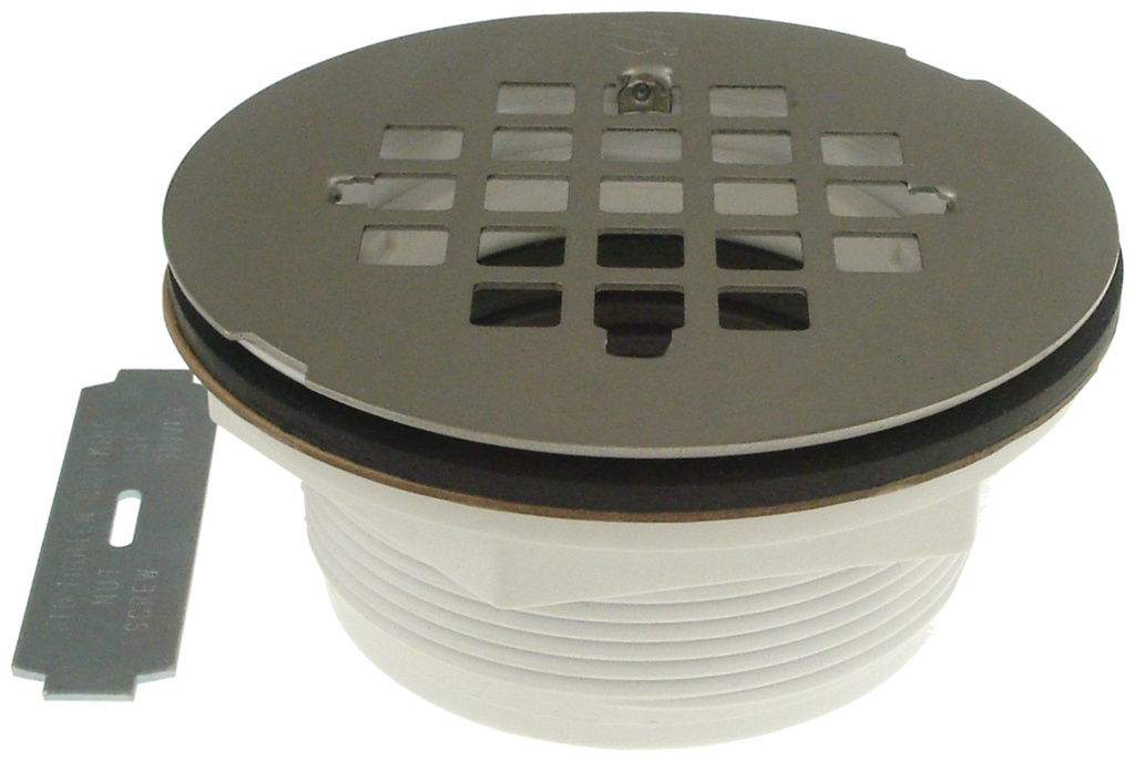 Drain de douche rond ABS 2po chrome