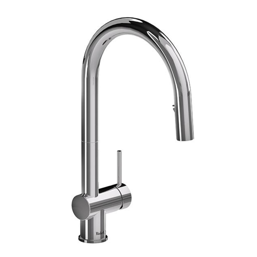 [1SE-AZ201C] Robinet de cuisine avec douchette azure chrome