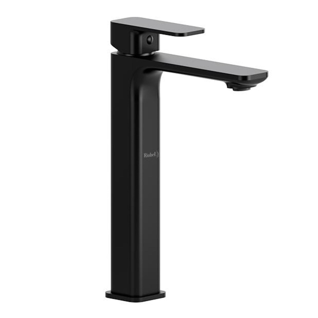 Robinet de lavabo grand monotrou Equinox noir