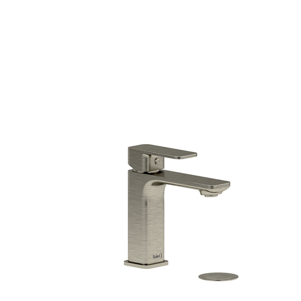 [1SE-EQS01BN] Robinet de lavabo equinox monotrou avec drain nickel brosse