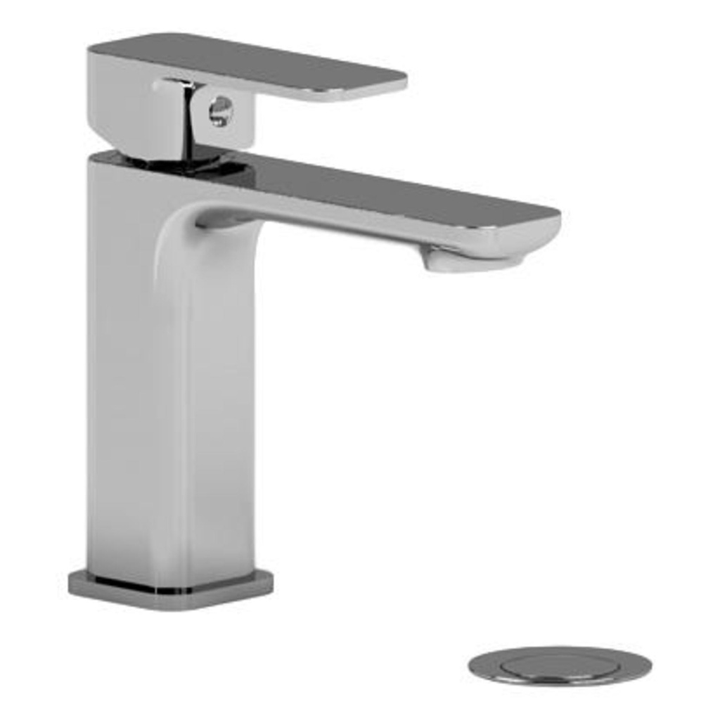 Robinet de lavabo equinox monotrou avec drain chrome