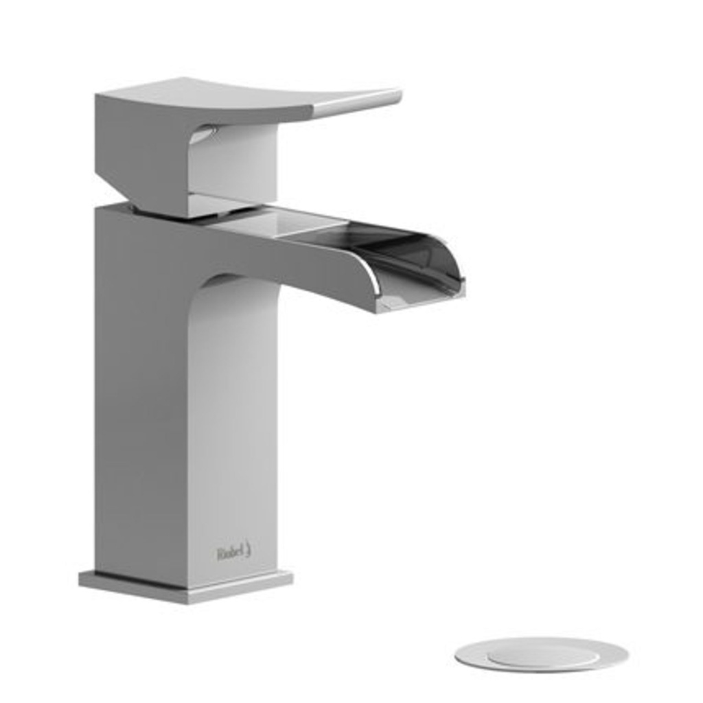 [1SE-ZSOP01C] Zendo robinet de lavabo monotrou bec ouvert chrome