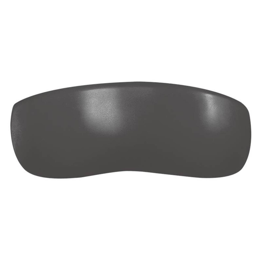 Coussin de bain oval noir
