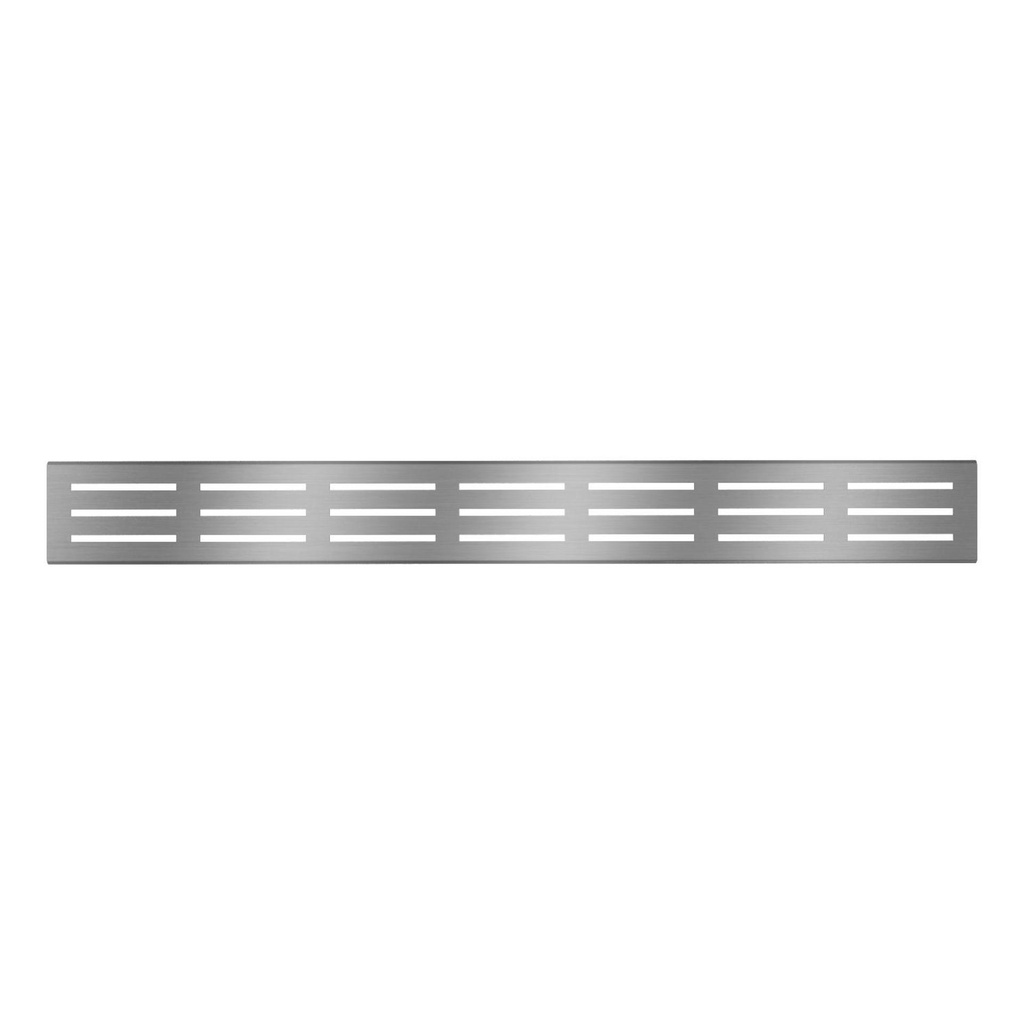 Grille en innox lineaire a2 25 3/4