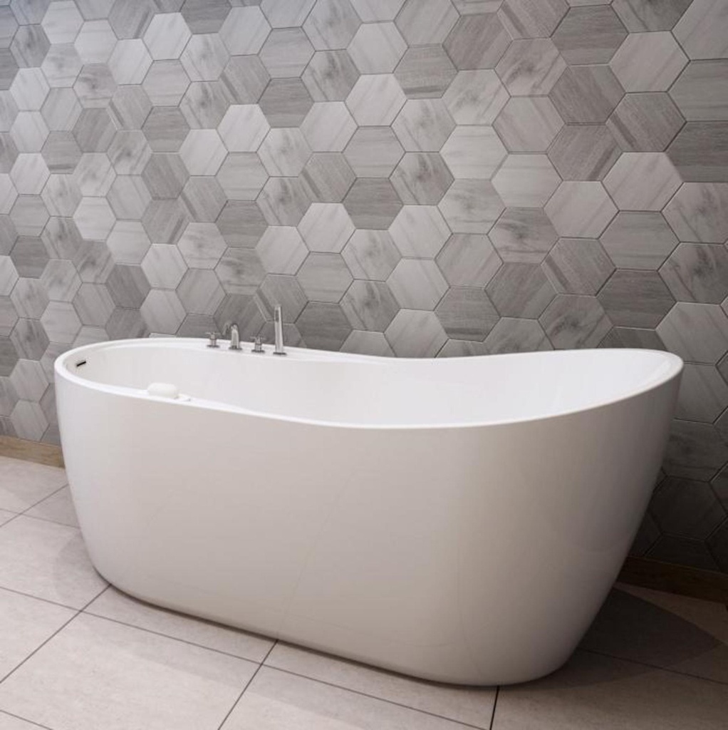 Bain idea autoportant 31-1/2 x 60po blanc