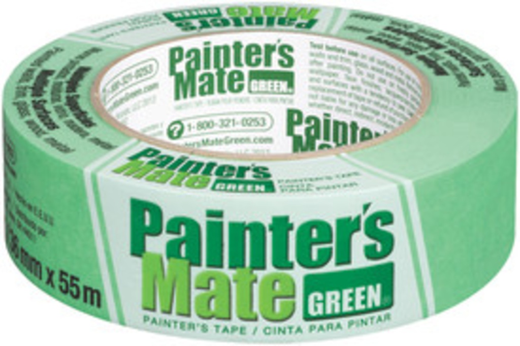 [3DY-103367] Ruban vert Painter's Mate Green 36mm x 55m / 1-1/2 pouce