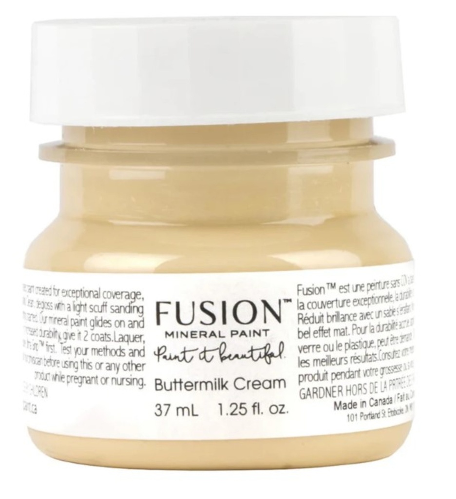 [3FS-FUSIO09-37] Peinture minérale fusion 37ml couleur 09 babeurre