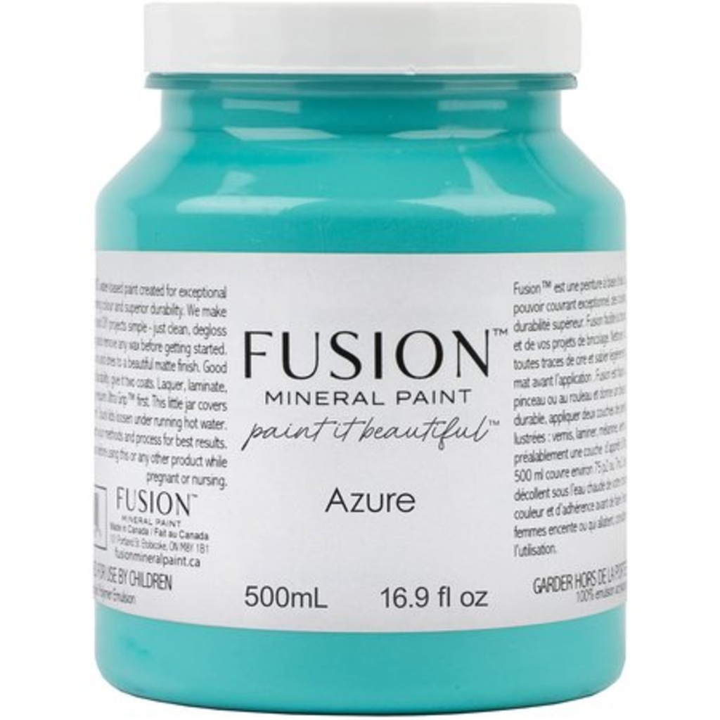 [3FS-FUSIO16-500] Peinture minérale fusion 500ml couleur16 Bleu azur