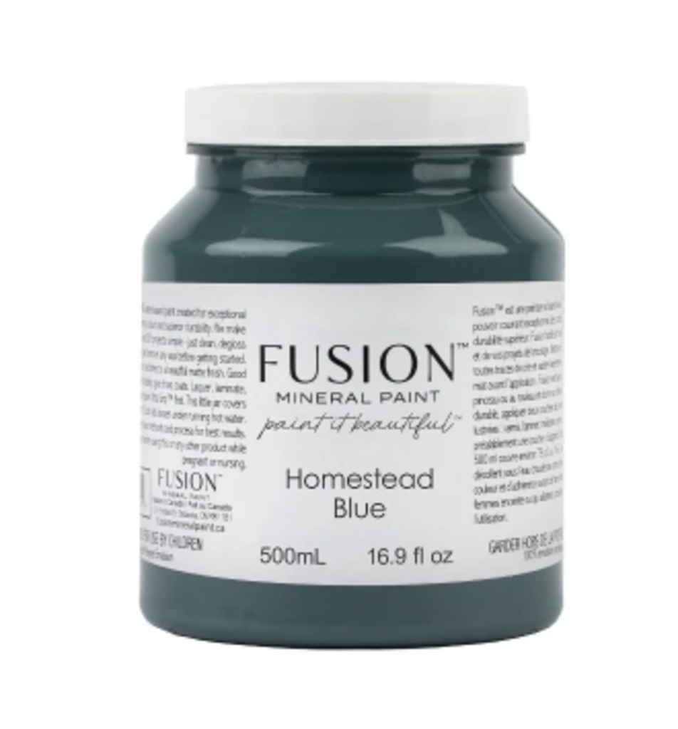 [3FS-FUSIO17-500] Peinture minérale fusion 500ml couleur 17 Bleu homestead