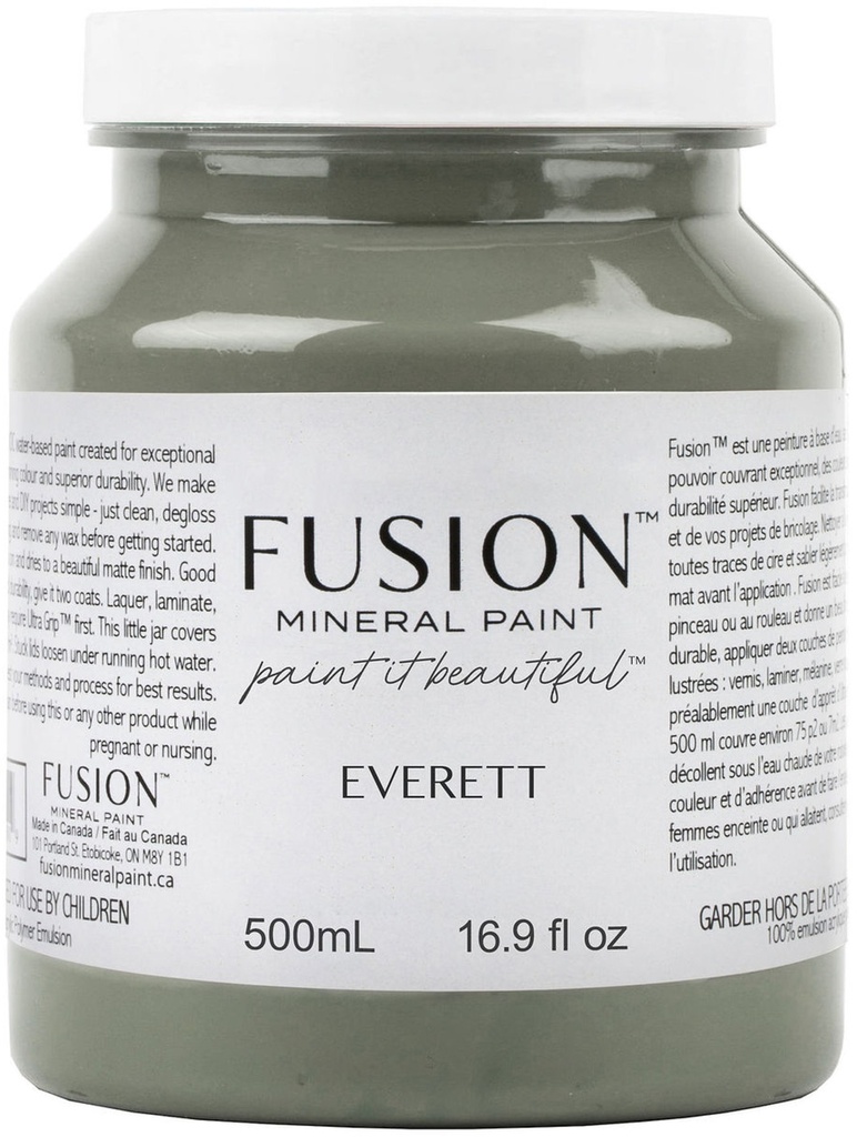 Peinture minérale fusion 500ml couleur 31 vert sauge