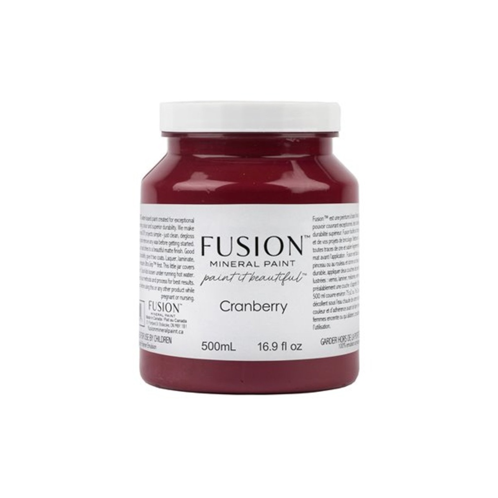 Peinture minérale Fusion 500ml couleur 40 Cranberry