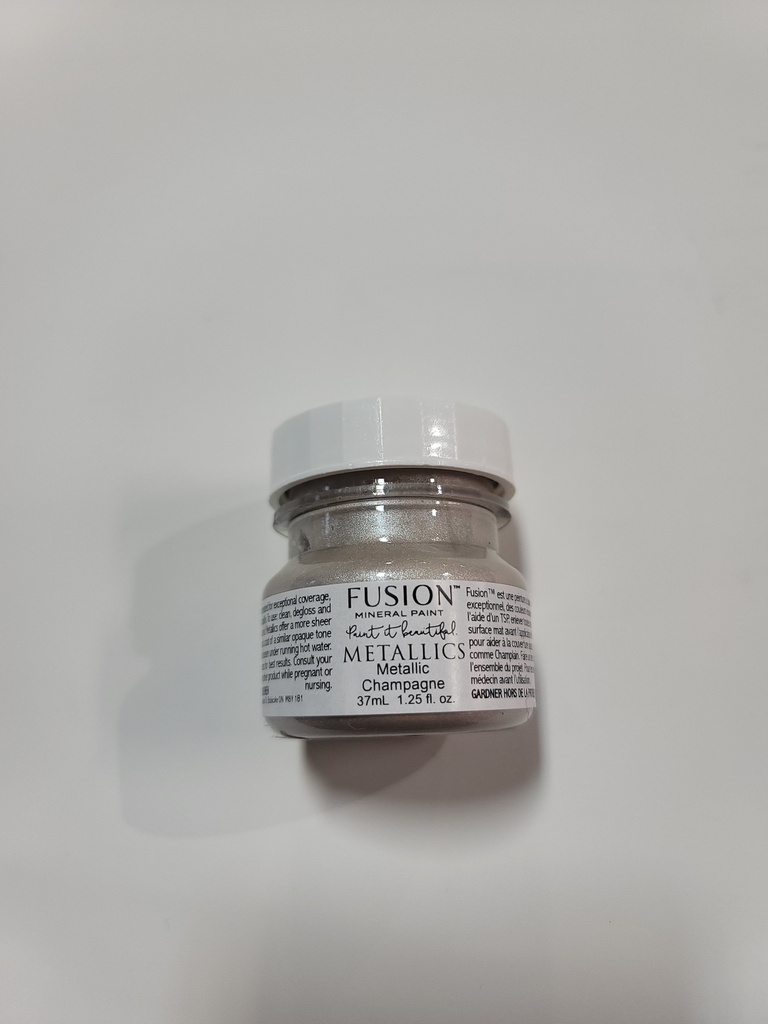 [3FS-FUSIOMETCHAM-37] Peinture minérale fusion 37ml couleur métallique champagne