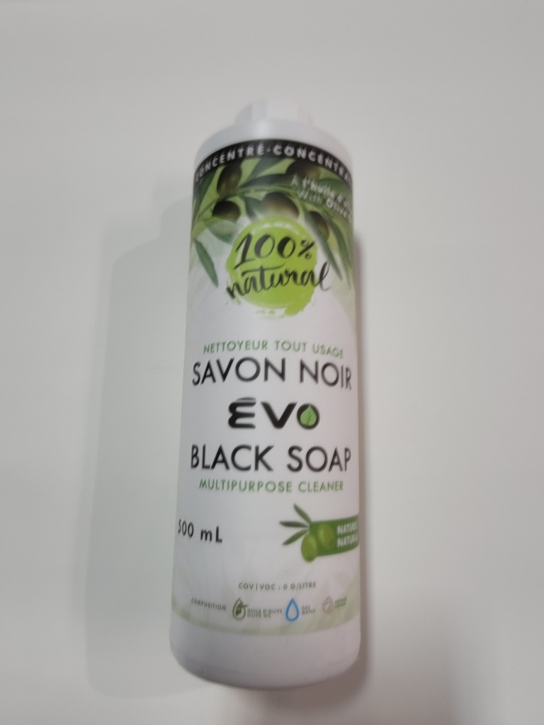 Savon noir naturel tout usage 500ml