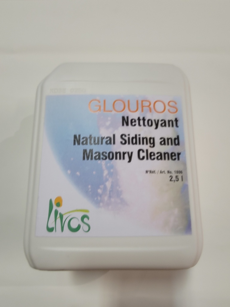 [3LV-1806-2.5] Nettoyant surface extérieur Glouros 2.5L