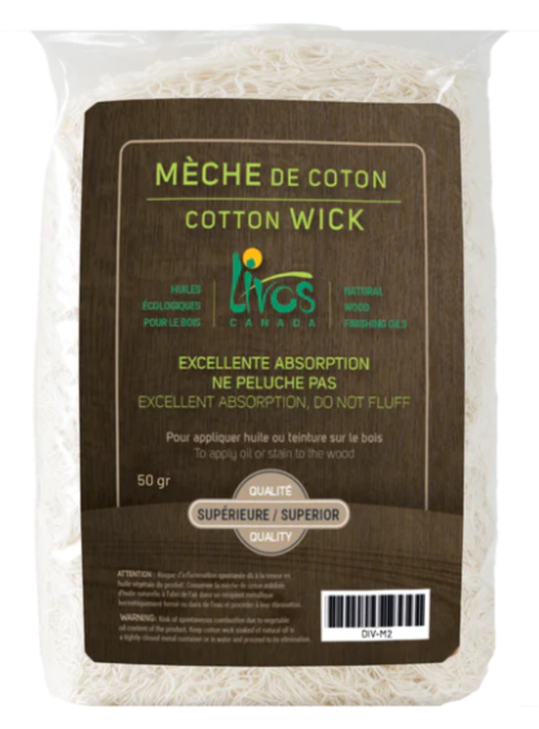Meche de coton 50gr