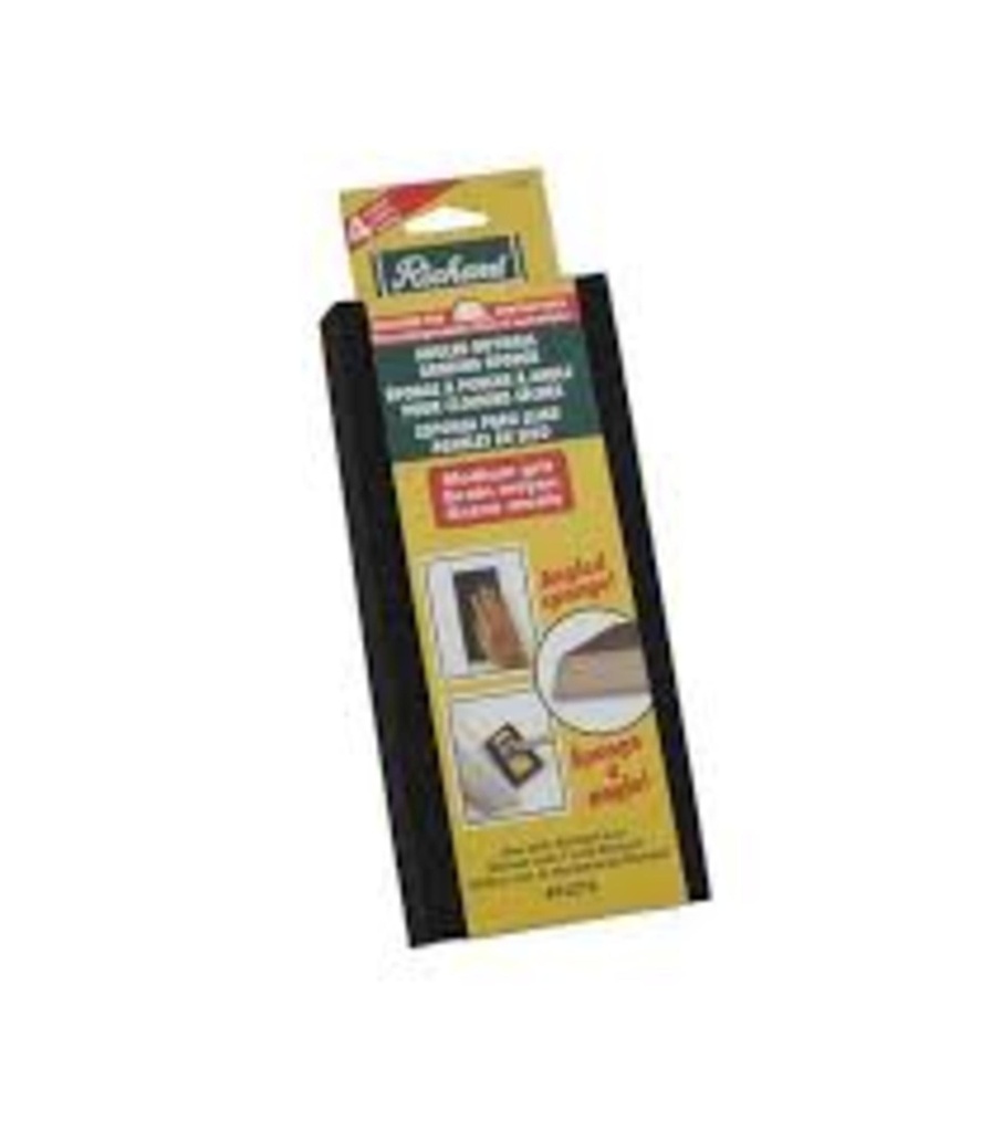 Eponge a sabler rectangulaire a angle