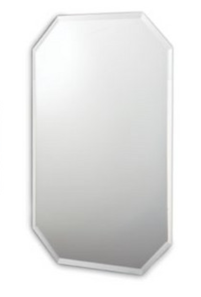 Miroir octogone rectangulaire 12 x 16po