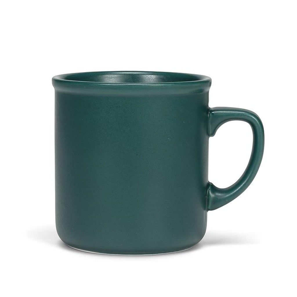 Tasse a cafe verte matte 12oz