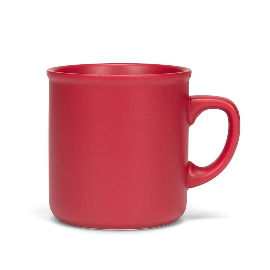 Tasse a cafe rouge matte 12oz