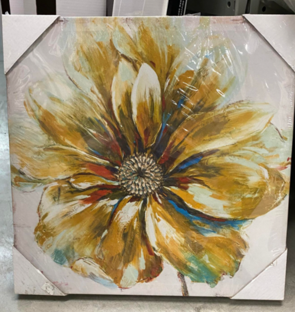 Cadre fleur individuelle 15 x 15po
