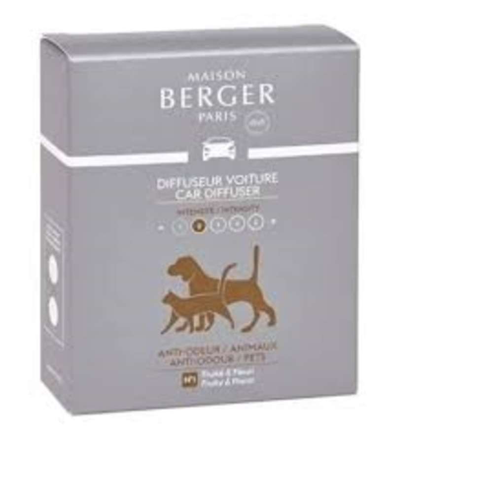 Rech.  auto 2x anti-odeurs animaux