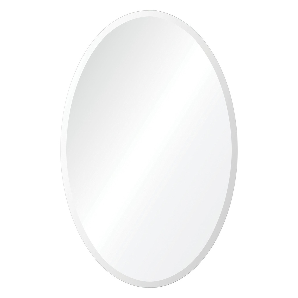 [5RW-MT1552] Miroir oval biseauté frances 18x28po