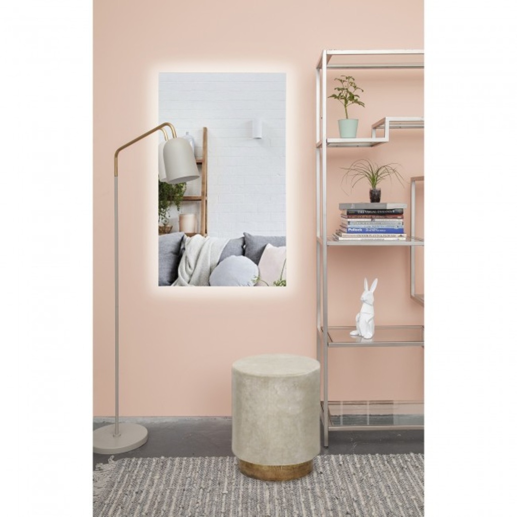 [5RW-MT2181] Discontinué - Miroir dolce avec lumière del en cadrage 24 x 40po