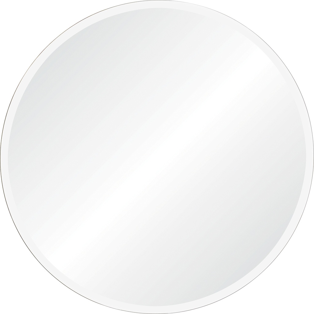 [5RW-MT640] Miroir kiko rond en verre biseaute 30d