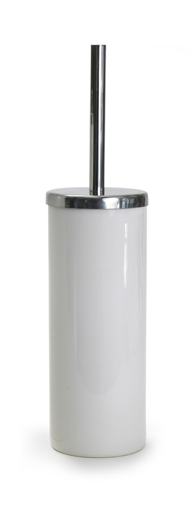 D- Brosse a toilette classique blanche