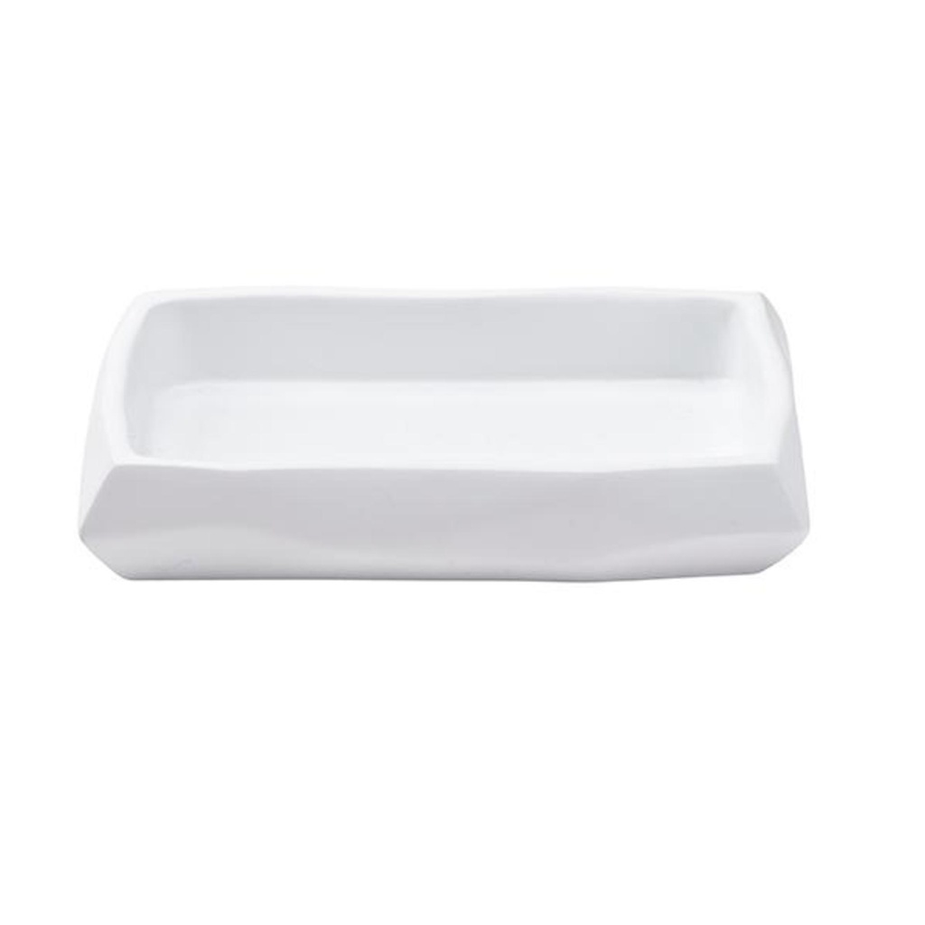 D- Porte savon nest reÌsine blanche