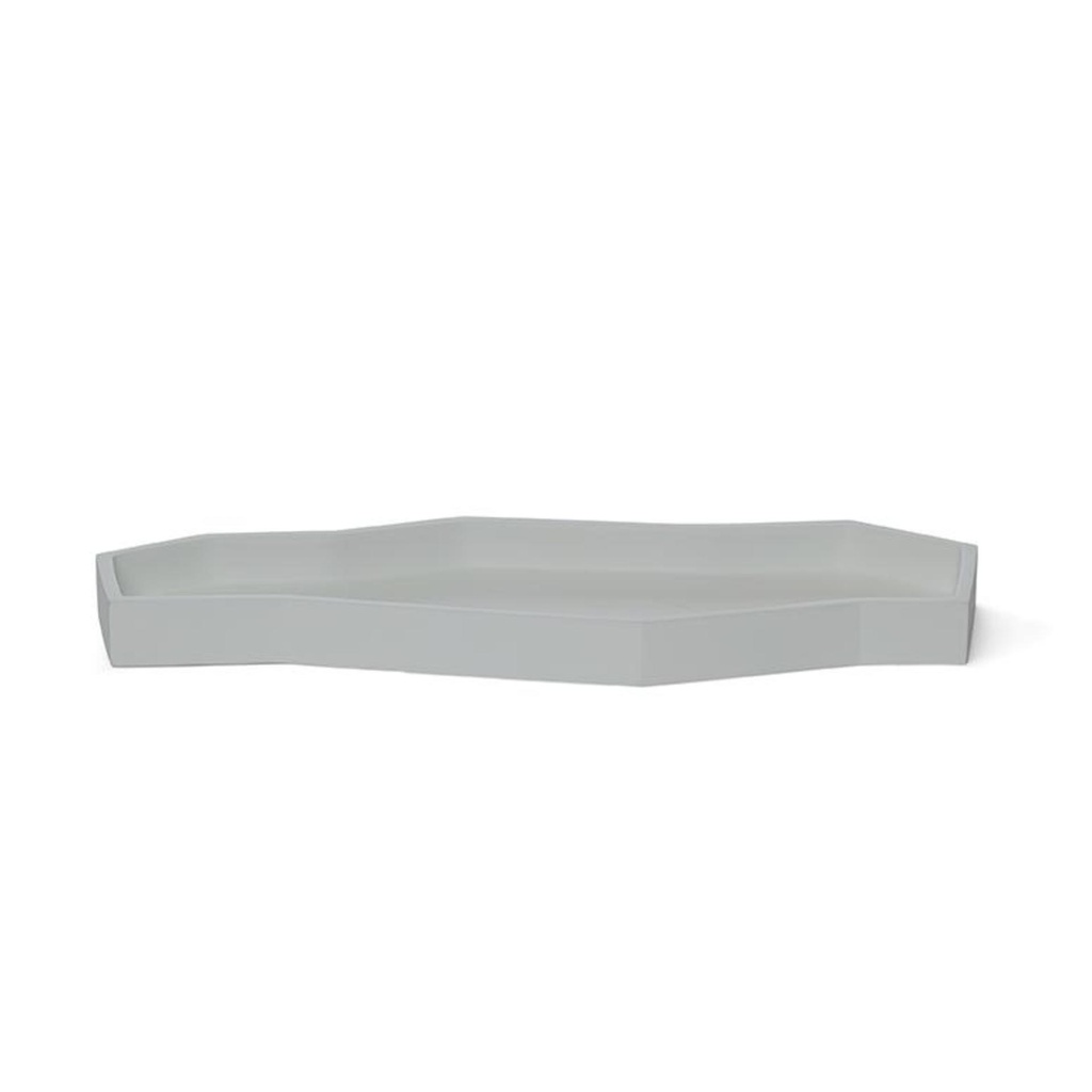 D-  Plateau nest en resine gris